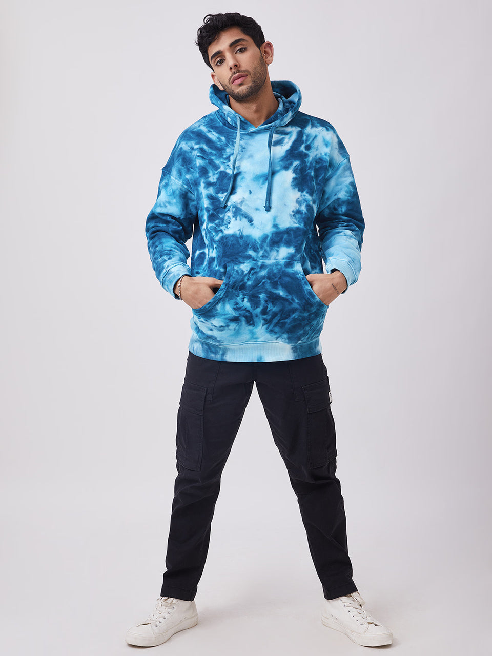 Tie Dye: Electric Blue