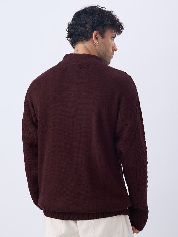 Oversized Sweater: Haze