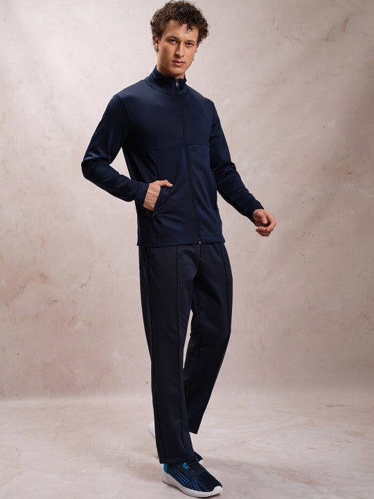 HIGHLANDER Mock Collar Long Sleeves Sweatshirt With Trousers
