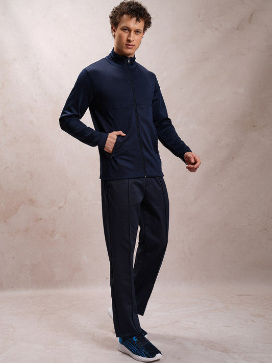 HIGHLANDER Mock Collar Long Sleeves Sweatshirt With Trousers