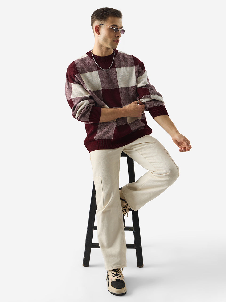 TSS Originals: Burgundy Checks