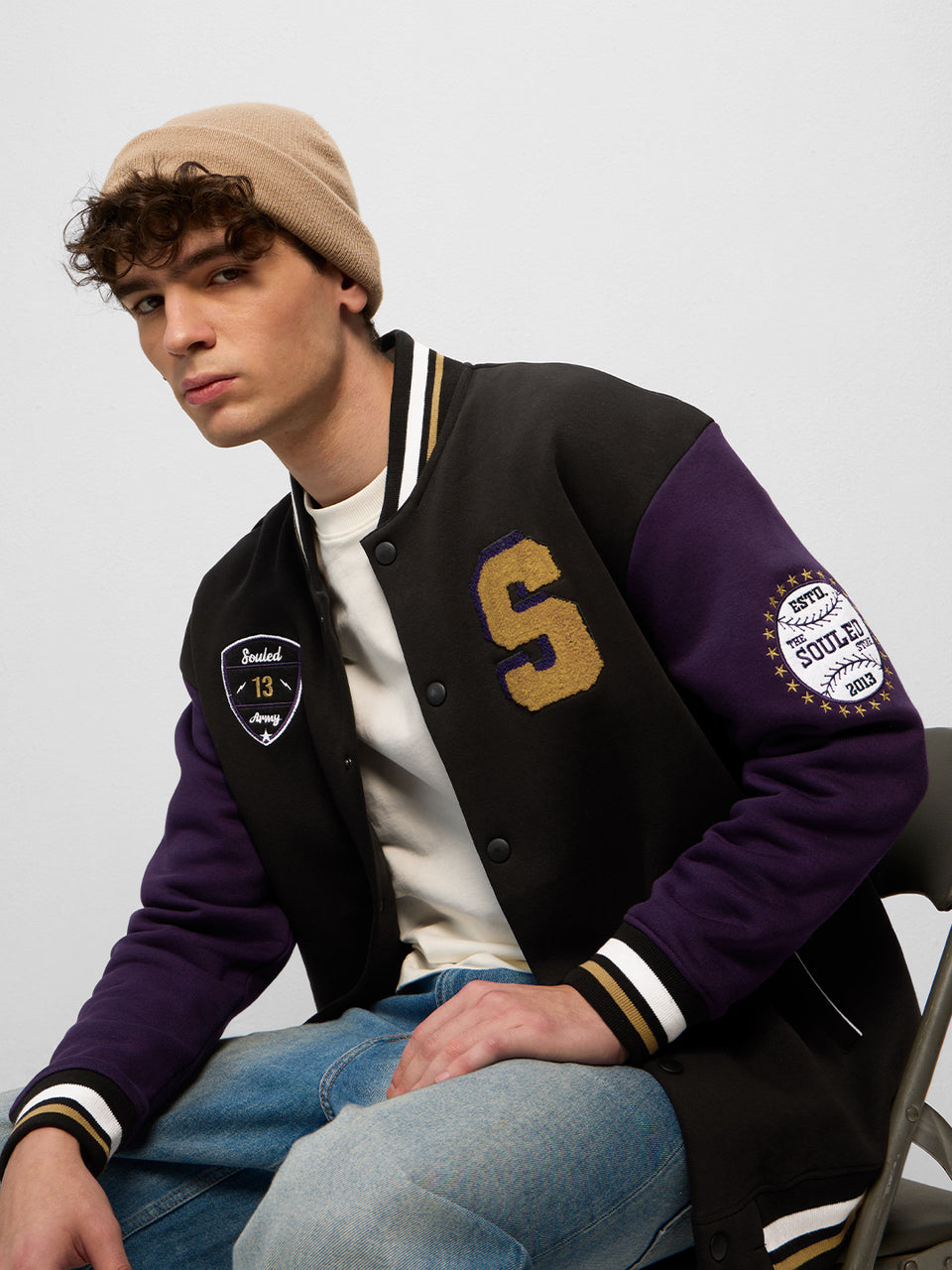 Souled Originals Jacket: Varsity