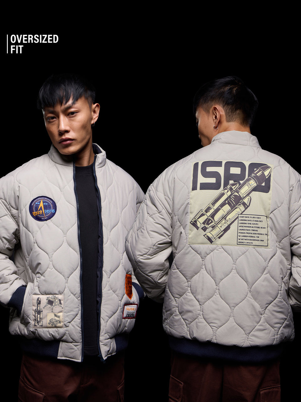 Quilted Bomber: ISRO Chandrayaan 3