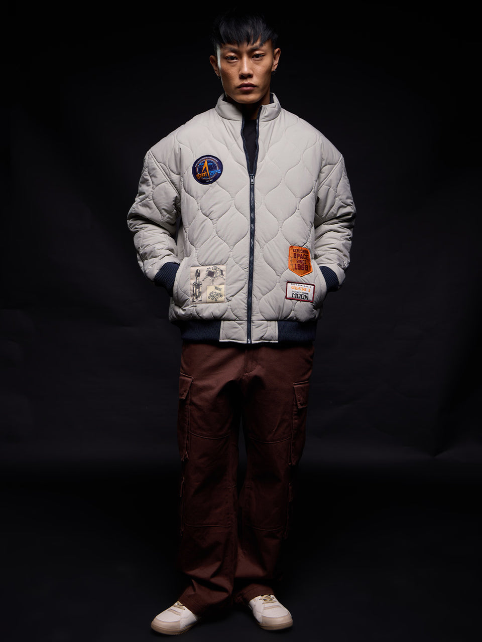 Quilted Bomber: ISRO Chandrayaan 3