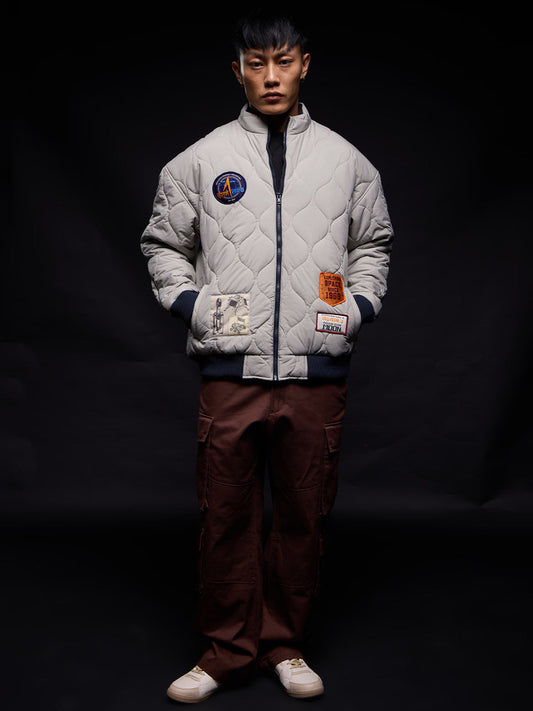 Quilted Bomber: ISRO Chandrayaan 3