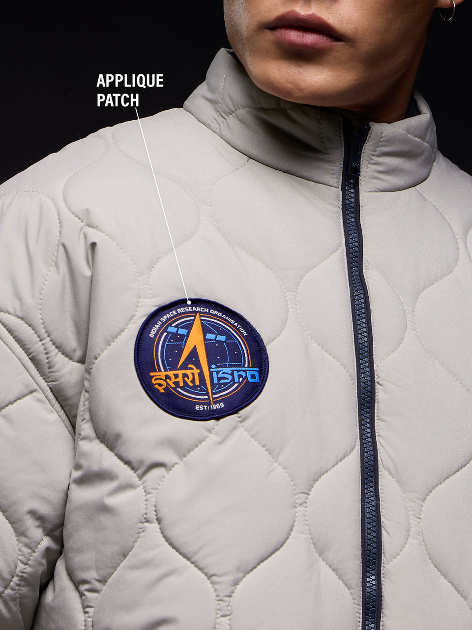 Quilted Bomber: ISRO Chandrayaan 3
