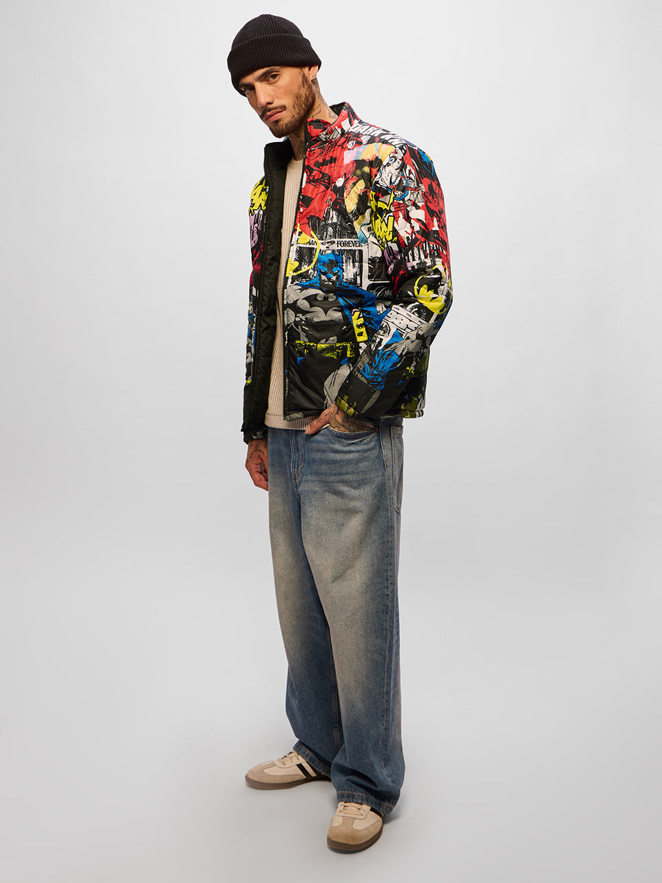 Reversible Puffer: Batman Gotham City