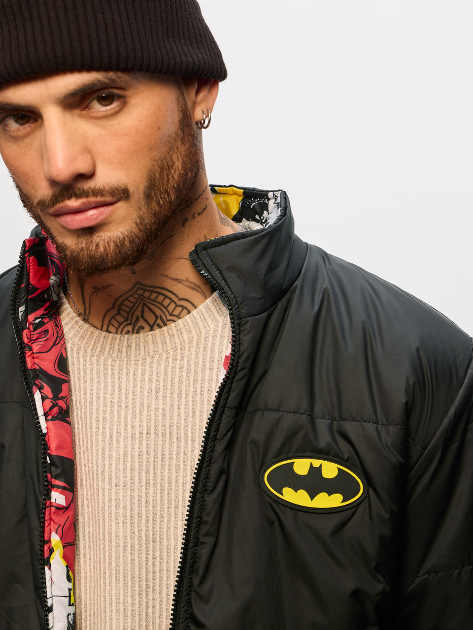 Reversible Puffer: Batman Gotham City