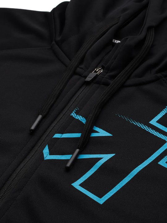 HRX by Hrithik Roshan Men Rapid-Dry Hooded Running Track-Suit