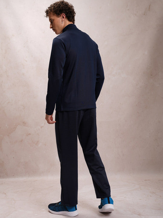 HIGHLANDER Mock Collar Long Sleeves Sweatshirt With Trousers