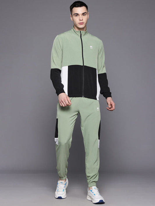 HRX by Hrithik Roshan Men Rapid-Dry Colourblocked Lifestyle Tracksuit