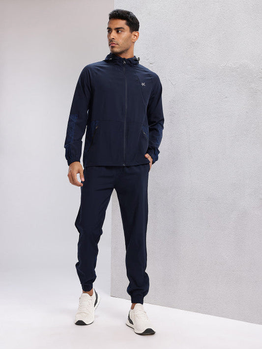 HRX by Hrithik Roshan Men Printed Rapid-Dry Running Tracksuit