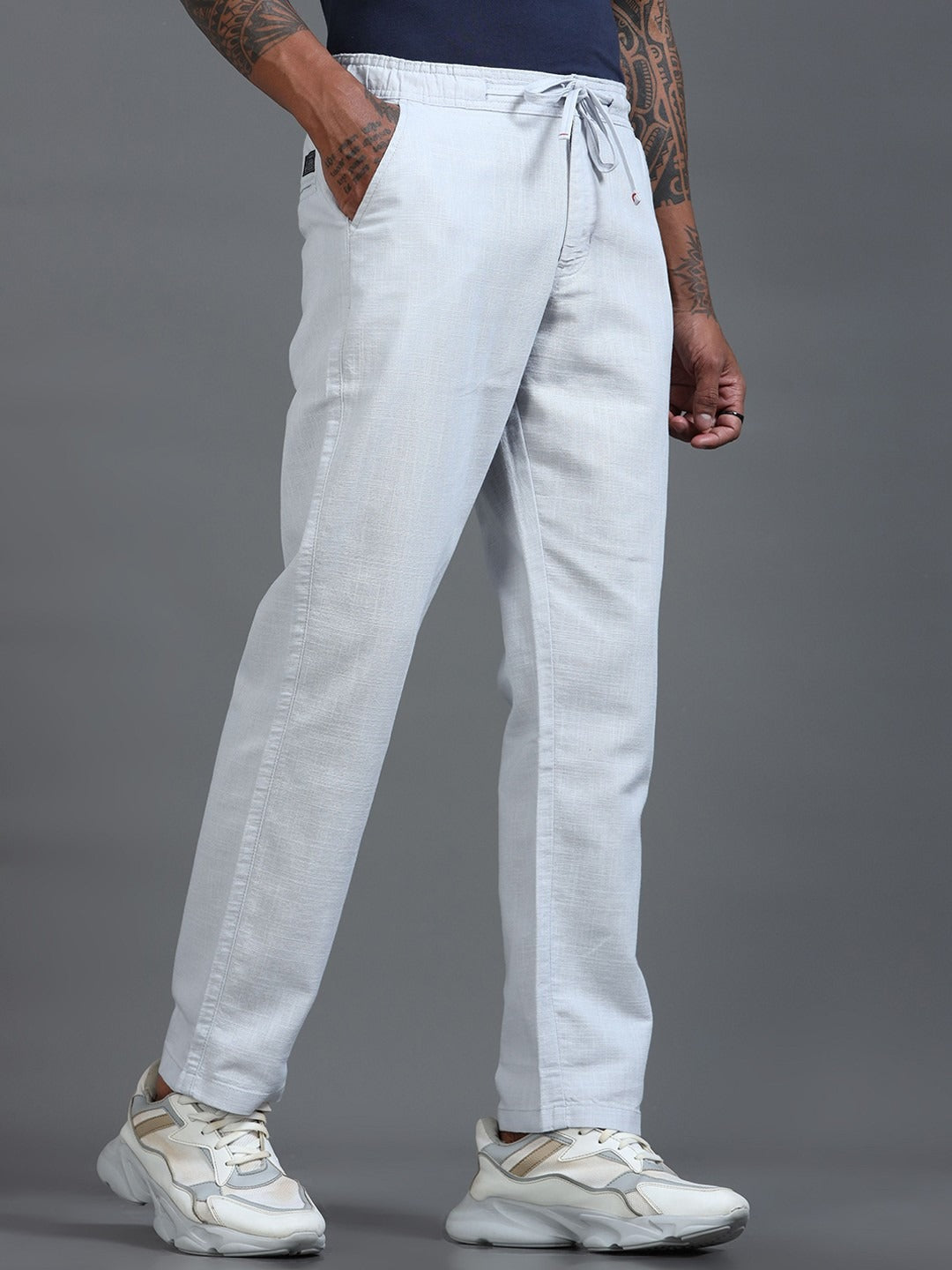 PACK OF 2 Cool Tones, Classic Comfort (WHITE, GREY)